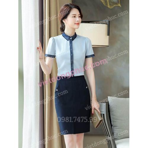 Đồng phục áo sơ mi Nữ 38 Đồng phục áo sơ mi Nữ 38